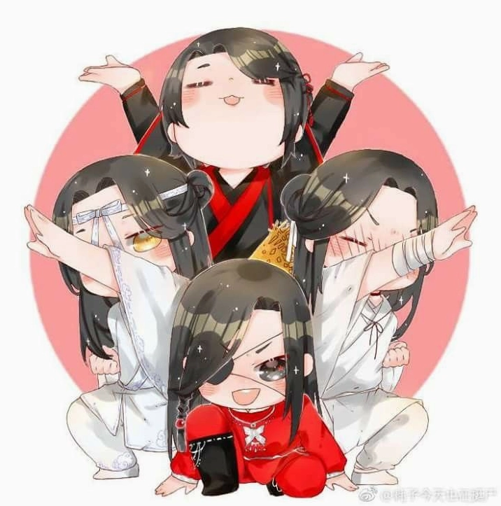 Bức ảnh bốn chị em anime chia sẻ nỗi buồn
