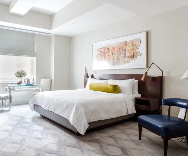 Bức ảnh chụp tòa nhà Empire State từ phòng Suites sang trọng