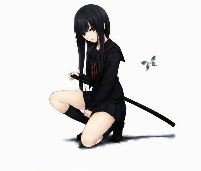 Bức ảnh cô gái lạnh lùng với mái tóc bay trong gió