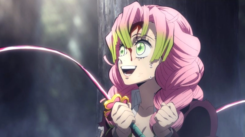 Bức ảnh mitsuri anime cùng đồng đội Sát Quỷ Đội