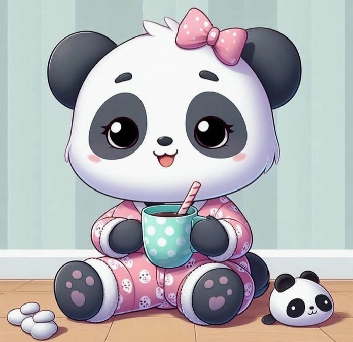 Bức ảnh tổng hợp gấu trúc chibi nổi bật nhất trong tuần qua