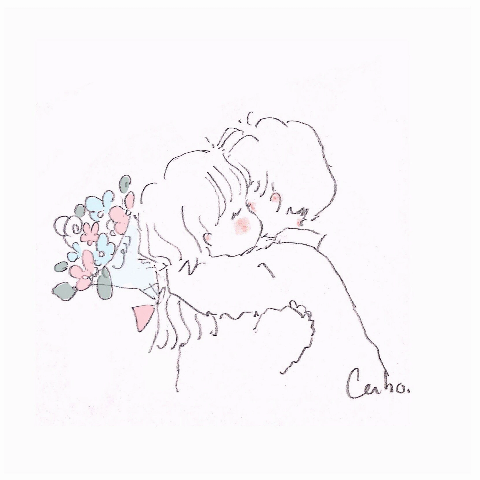 Bức ảnh vẽ anime mang phong cách sáng tạo và đầy cảm hứng