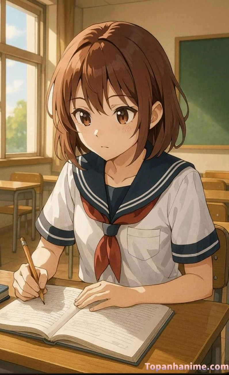 Cả lớp học anime cùng tạo dáng ngộ nghĩnh trước ống kính