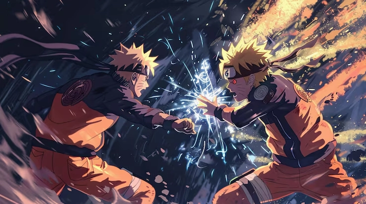 Cảnh chiến đấu bùng nổ mang phong cách hành động nhịp độ cao