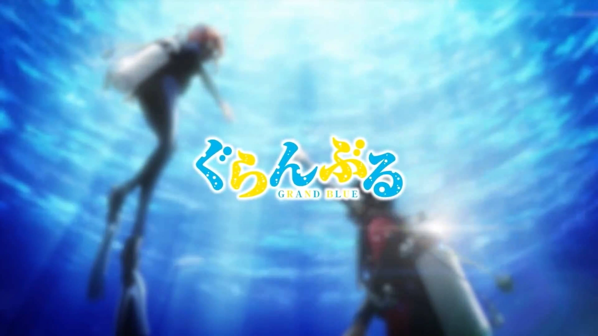 Cảnh lặn biển tuyệt đẹp trong anime Grand Blue