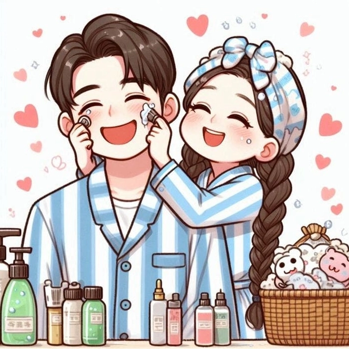 Cập nhật hình chibi cute cặp đôi hot nhất hiện nay