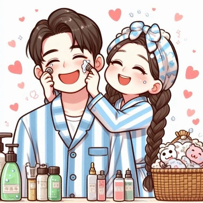 Cập nhật hình chibi cute cặp đôi hot nhất hiện nay