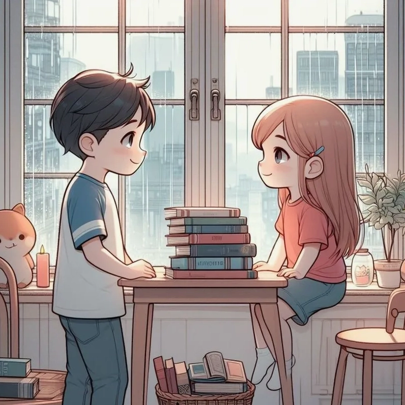 Cập nhật ngay bộ hình ảnh cặp đôi chibi siêu ngọt ngào