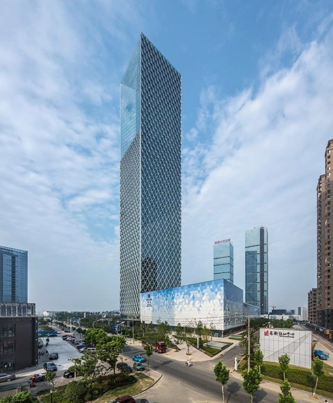 Cấu trúc phần thân tháp Zifeng Tower