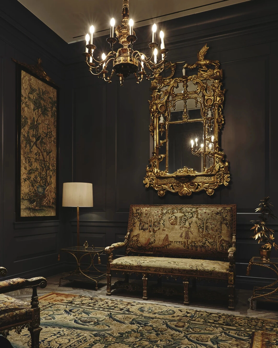 Chi tiết kiến trúc phần đỉnh tháp chọc trời