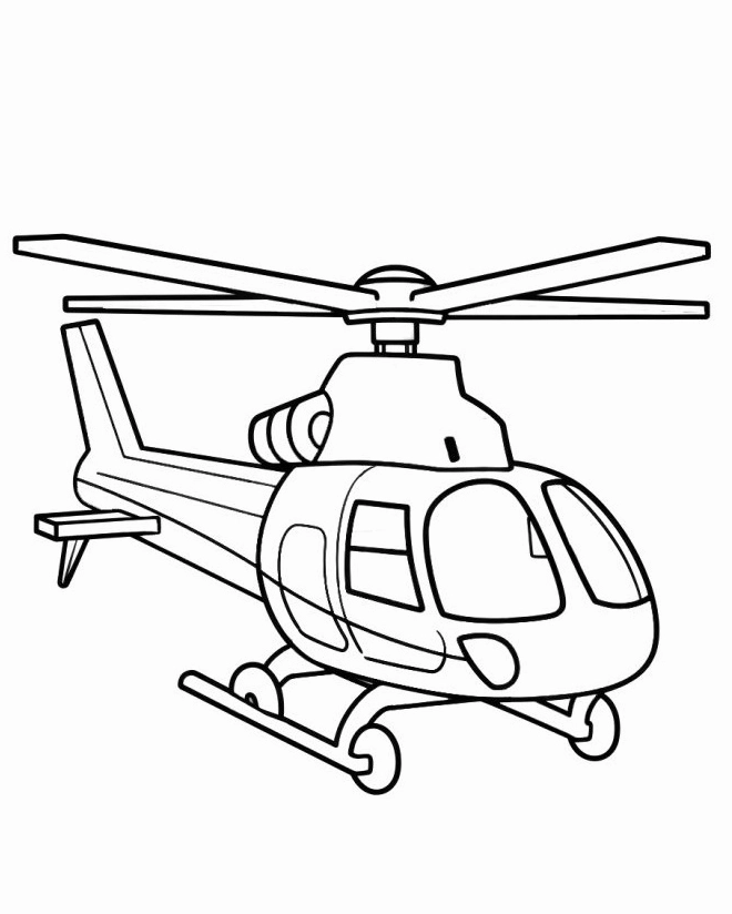 Chiếc Máy Bay Trực Thăng sinh động