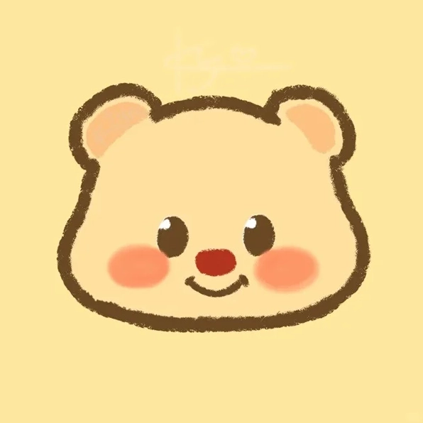 Chú gấu chibi đang có biểu cảm siêu đáng yêu khiến trái tim tan chảy