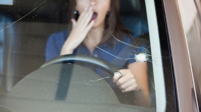 Chút bối rối đáng yêu trên gương mặt thanh tú của cô gái đeo mắt kính