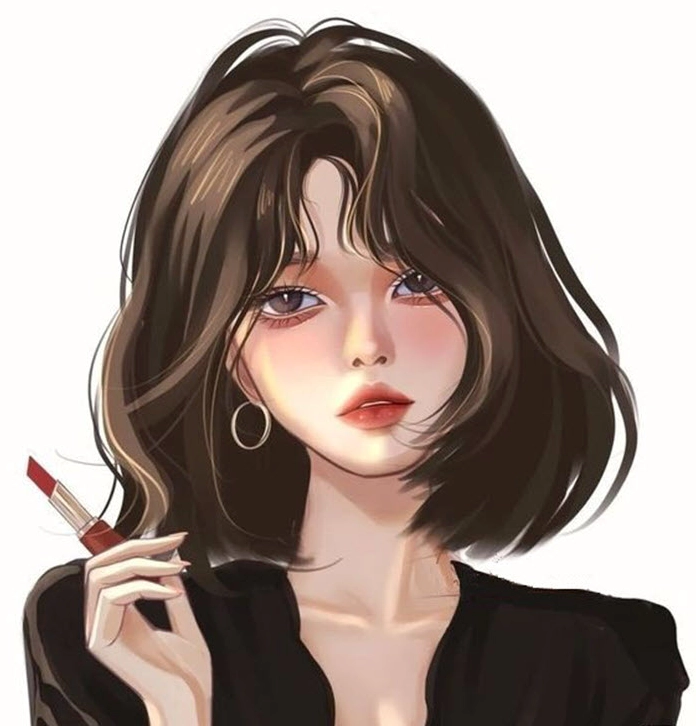 Cô gái anime tóc ngắn cá tính mạnh mẽ