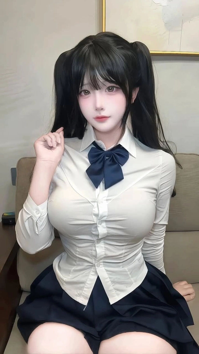 Cô gái da trắng diện váy ngắn khoe đôi chân thon dài