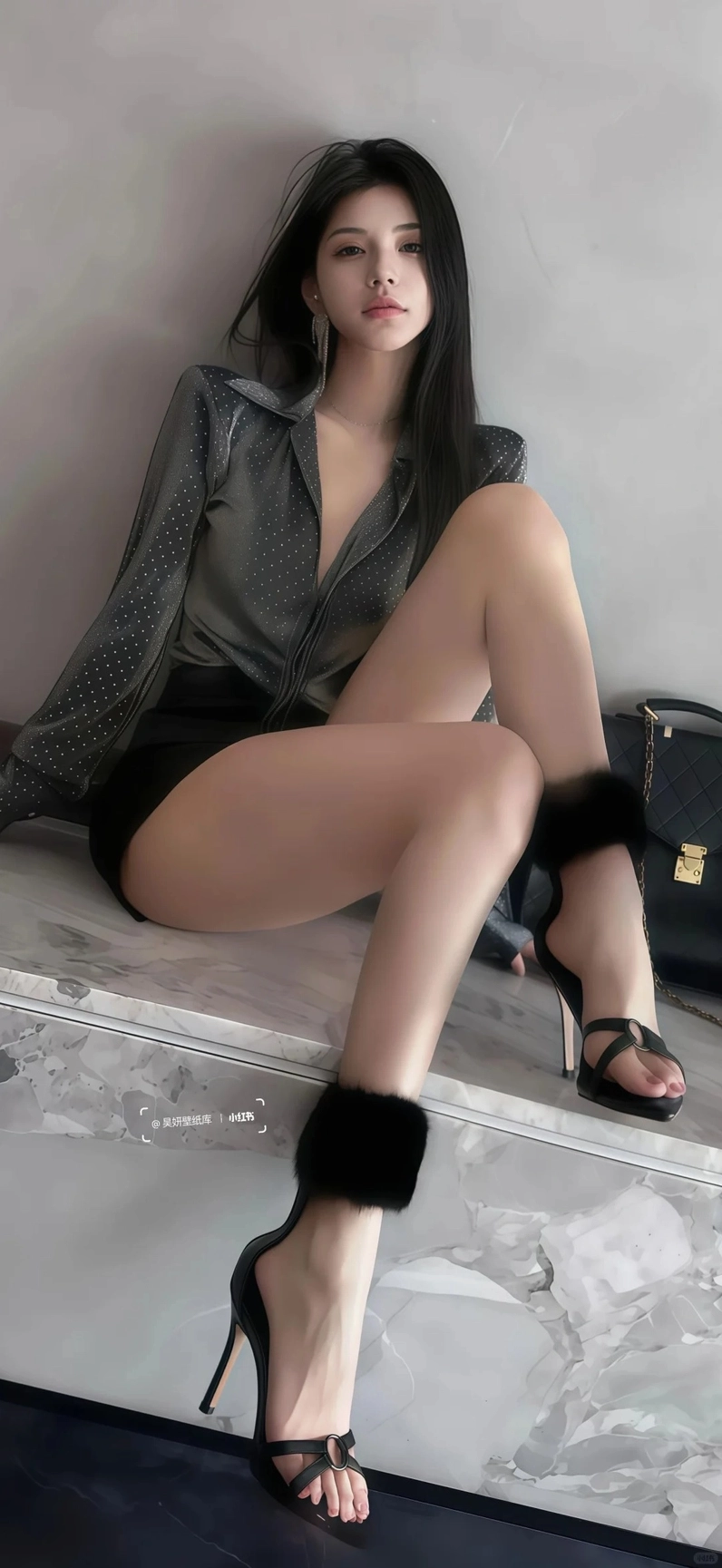 Cô gái Trung Quốc chân dài với phong thái nhẹ nhàng nhưng đầy sức hút