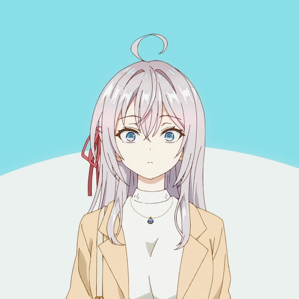 Cô nàng anime với cử chỉ ngại ngùng bẽn lẽn