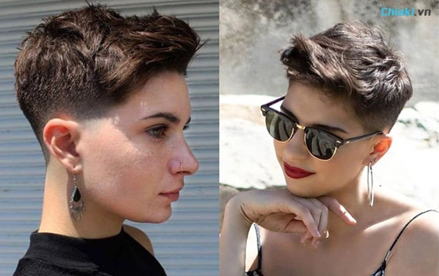 Cô nàng nổi loạn với kiểu tóc undercut cực ngầu