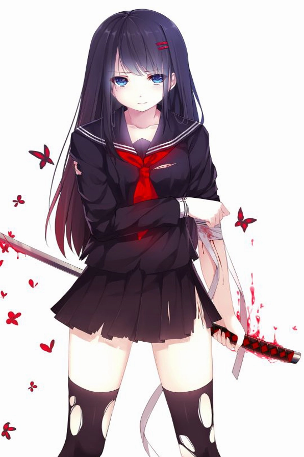 Cùng chiêm ngưỡng những ảnh anime nữ lạnh lùng vô cảm đầy nghệ thuật và tinh tế