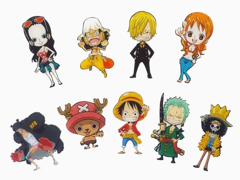 Cùng khám phá thế giới anime one piece chibi đầy màu sắc