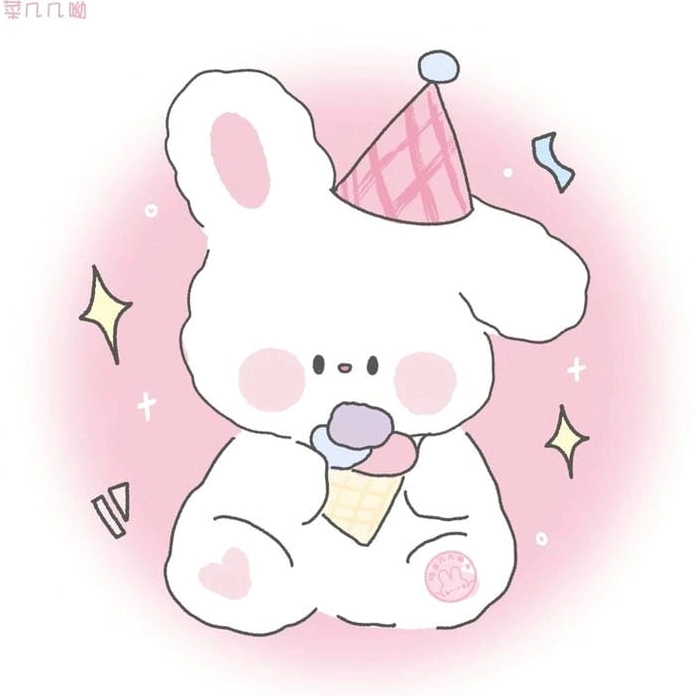 Cùng xem hình chibi thỏ cute dễ thương khiến ai cũng thích