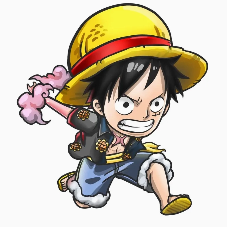 Đắm chìm vào thế giới chibi one piece cực dễ thương