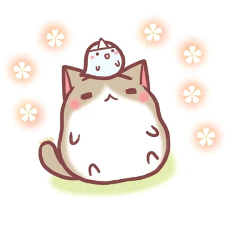 Đáng yêu không tưởng với mèo vàng chibi