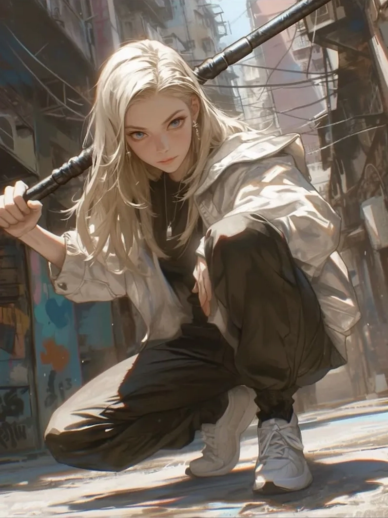 Dành riêng cho các cô gái cá tính với hình ảnh anime ngầu nữ