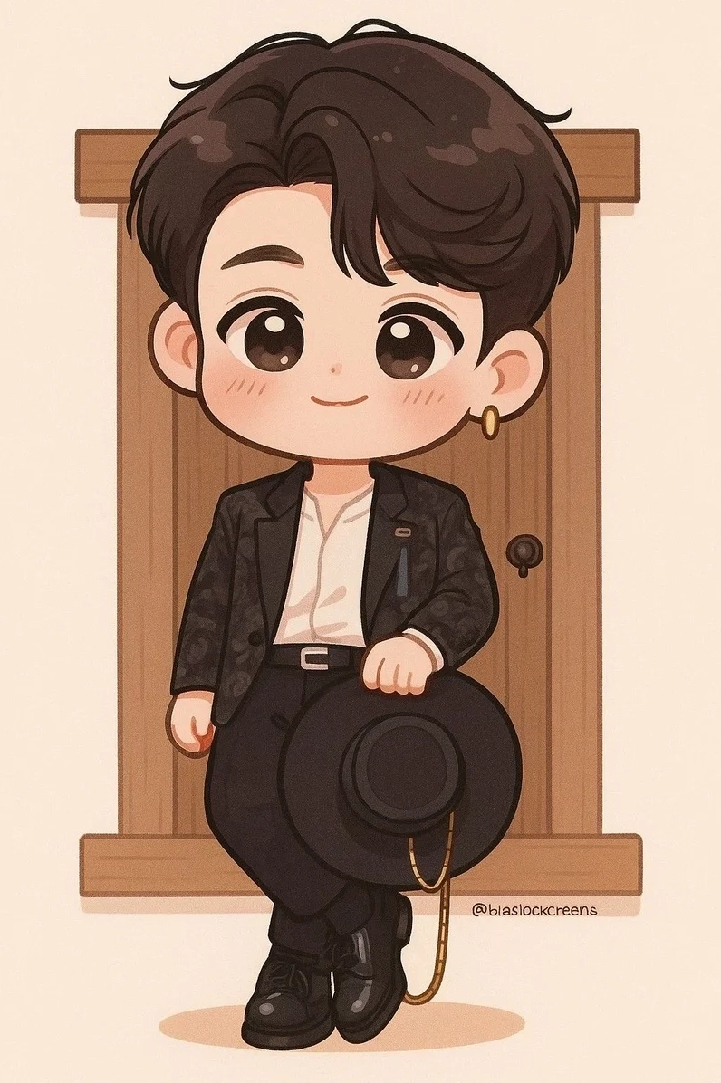 Đầy cá tính với ảnh chibi boy lạnh lùng ngầu siêu đẹp