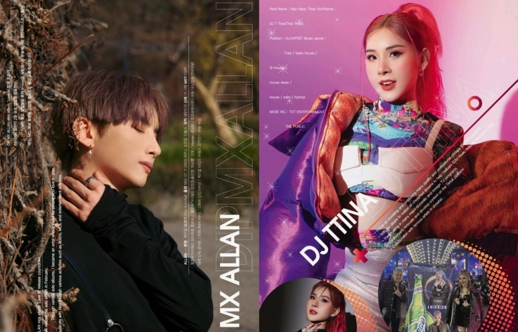 dj t tina xuất hiện trên tạp chí Kpop Times