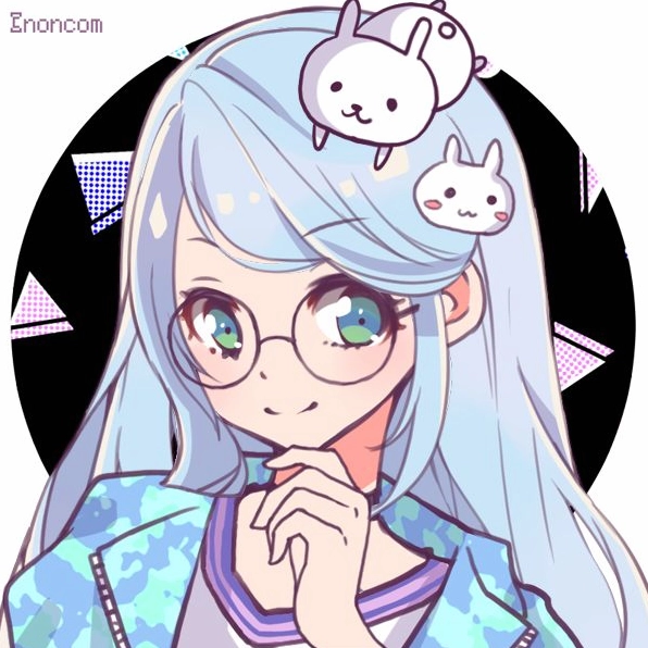 Đôi mắt to tròn long lanh của nữ anime tự tạo