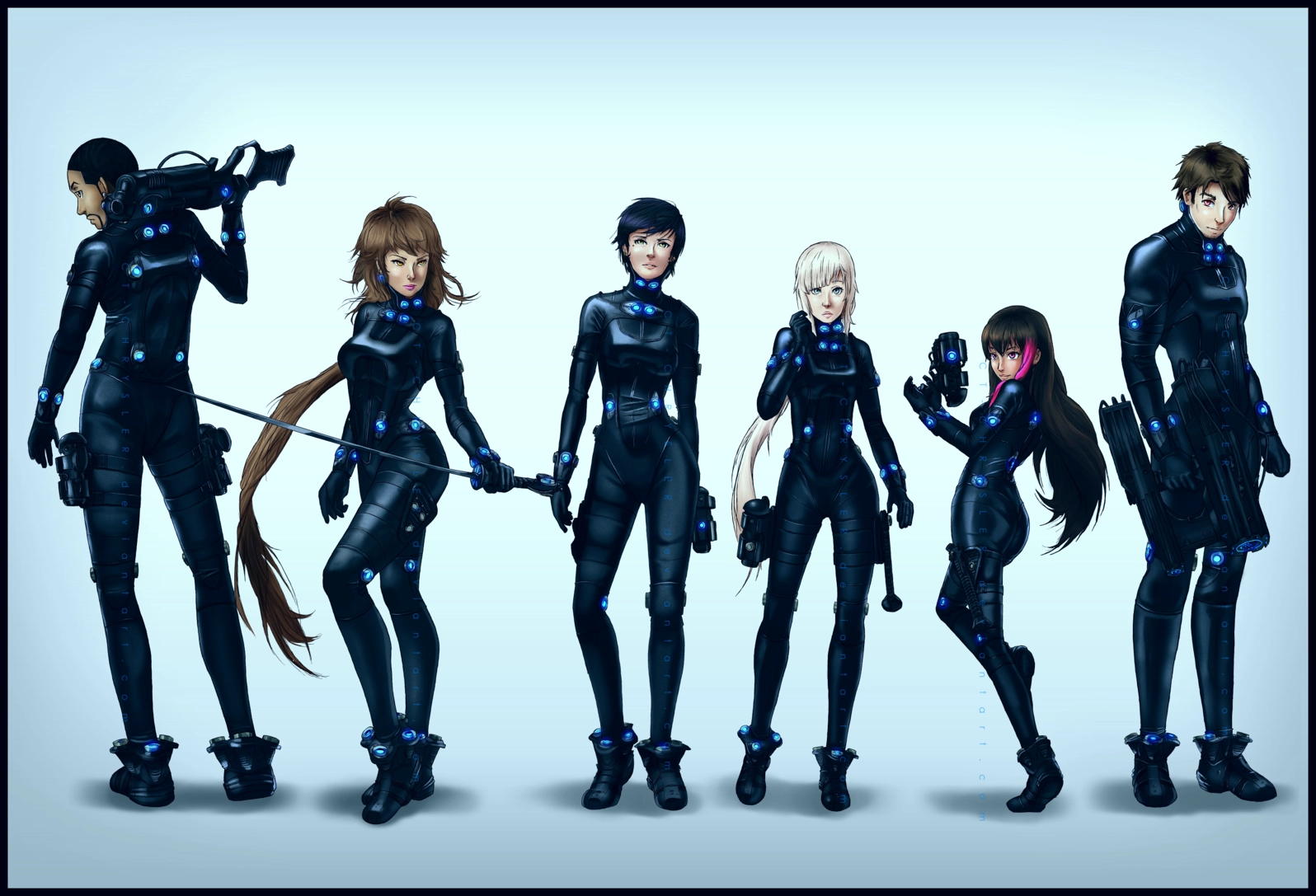 Gantz Anime hình nền ngầu