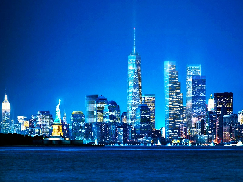 Góc chụp từ dưới lên tôn vẻ khổng lồ của tòa nhà