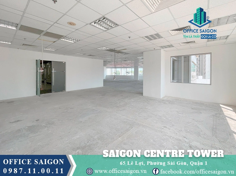 Góc nhìn khác về mặt bằng sàn văn phòng tại lầu 6