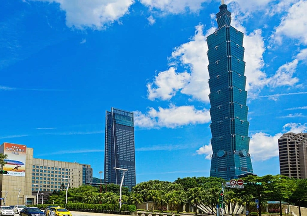 Góc nhìn khác về tòa tháp Taipei 101 khoe trọn những đường nét thiết kế sắc sảo