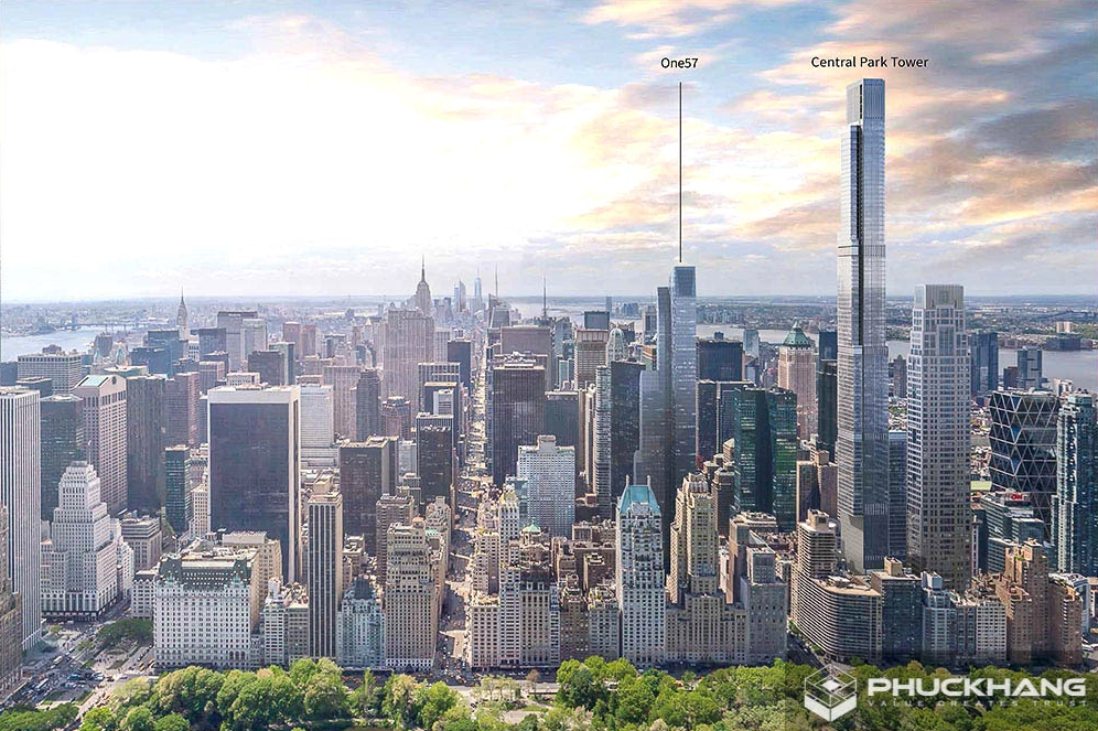 Góc nhìn ngoạn mục của tháp Central Park Tower