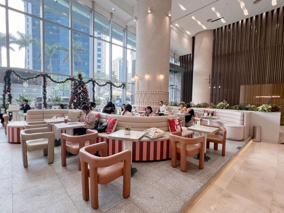 Góc thư giãn nhẹ nhàng tại Showtime cafe