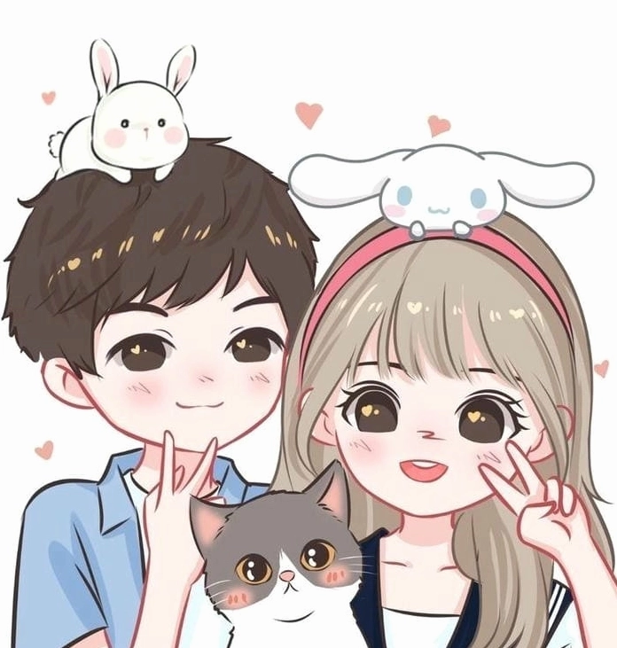 Gợi ý hình chibi cặp đôi cute đáng yêu nhất