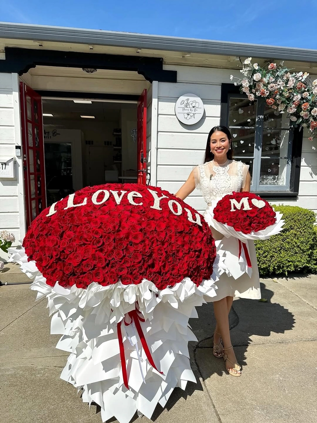 Gương mặt thanh tú của nàng hậu