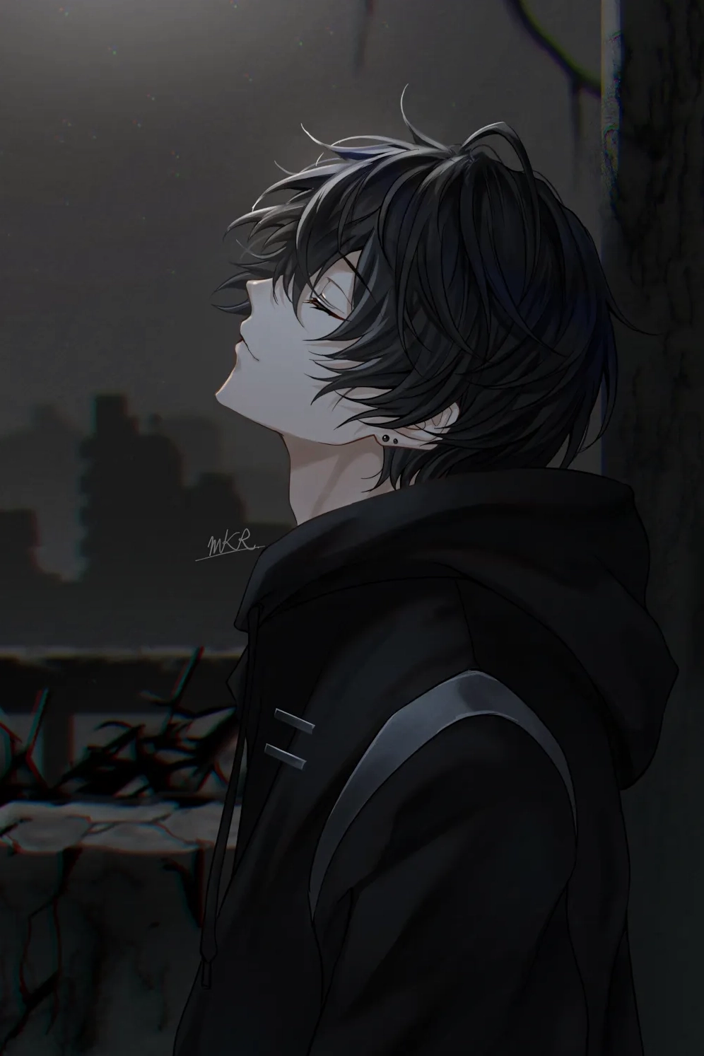 Hình ảnh anime buồn dành cho điện thoại cực kỳ tâm trạng