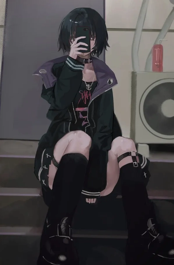 Hình ảnh anime gái xinh siêu ngầu dùng làm hình nền