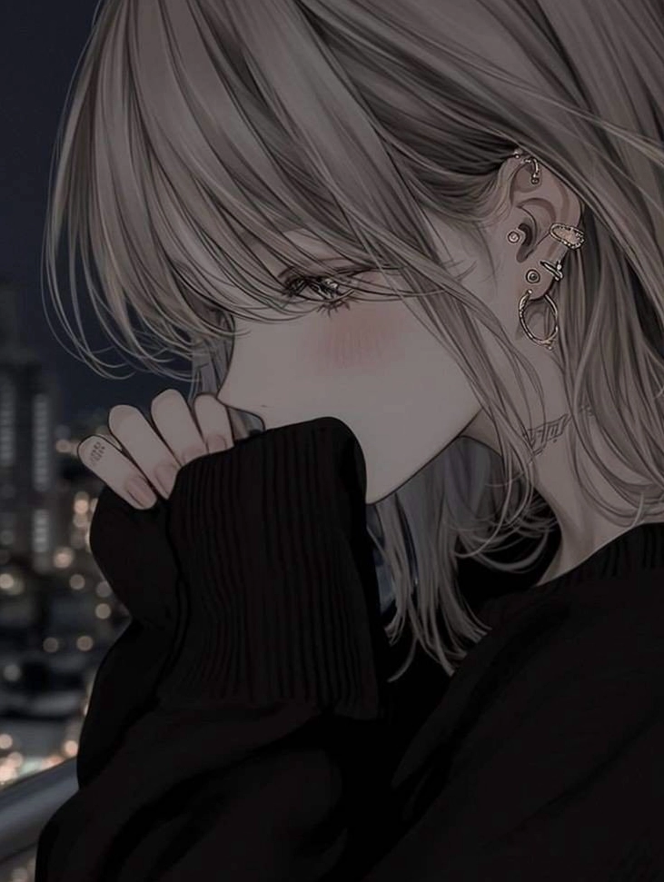 Hình ảnh anime tâm trạng buồn sâu lắng