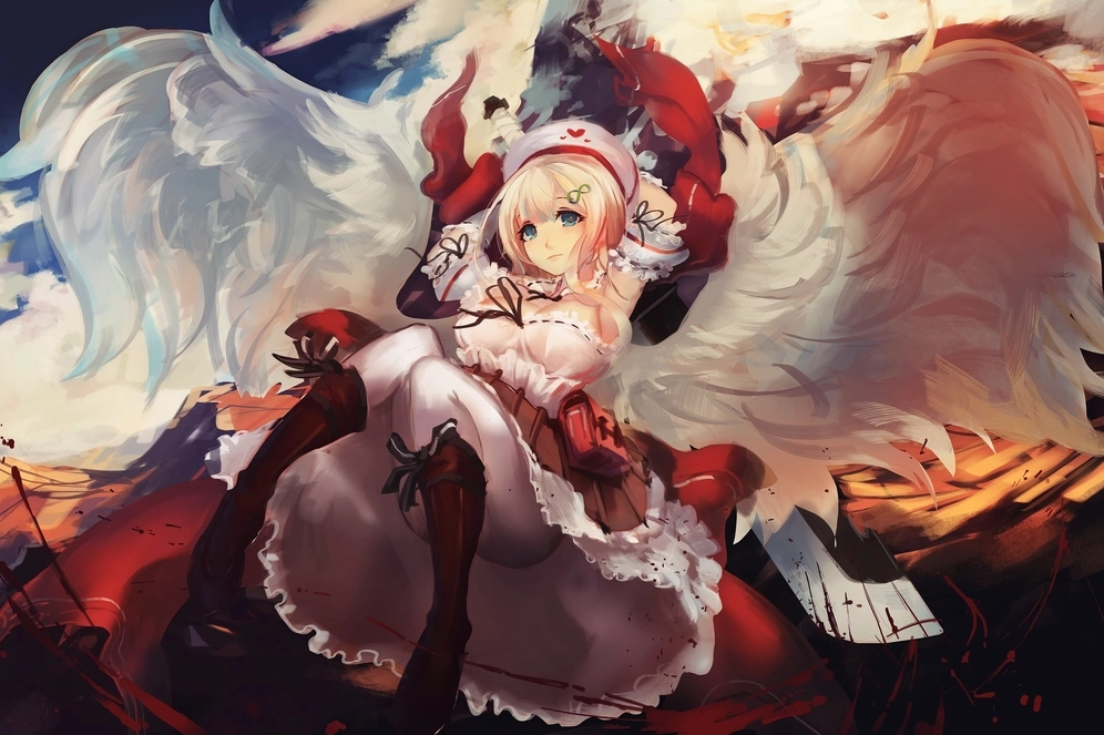 hình ảnh anime thiên thần cute