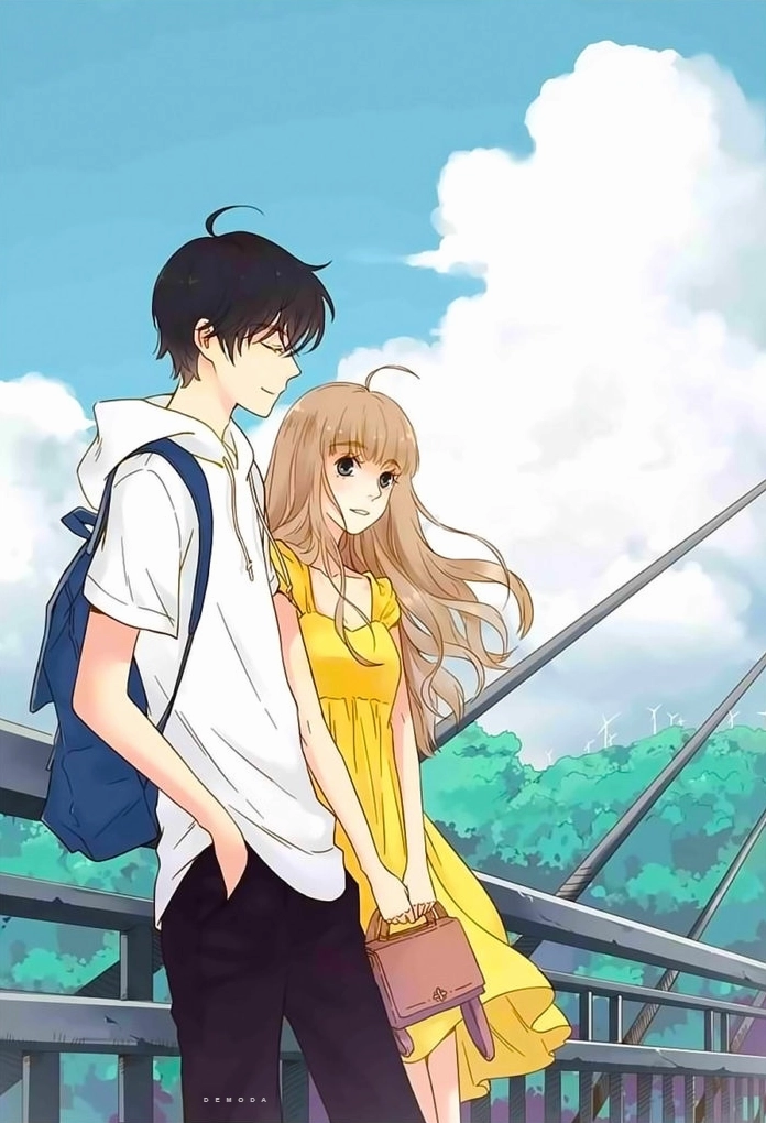 Hình Ảnh Cặp Đôi Hình Nền Đôi Lãng Mạng Ngọt Như Mía Lùi