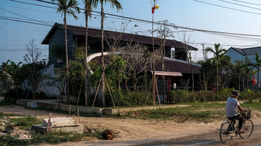 Hình ảnh chi tiết kiến trúc và thiết kế tinh xảo của công trình