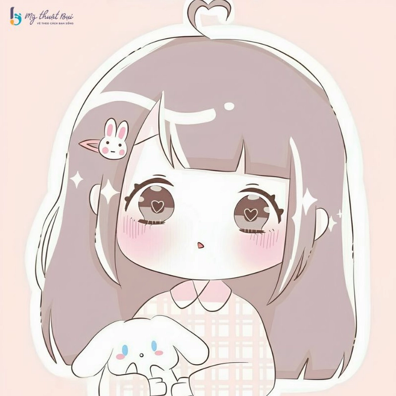 Hình ảnh chibi nữ cute đang khóc nhè
