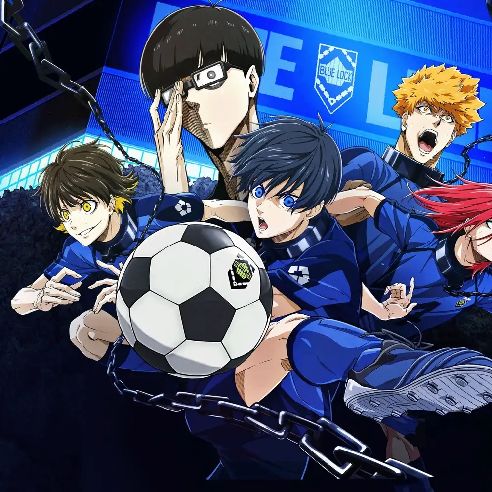 Hình ảnh đá bóng anime nam với tinh thần đồng đội