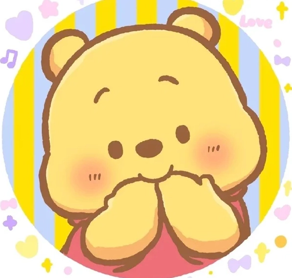 hình ảnh gấu chibi dễ thương ngáp ngủ