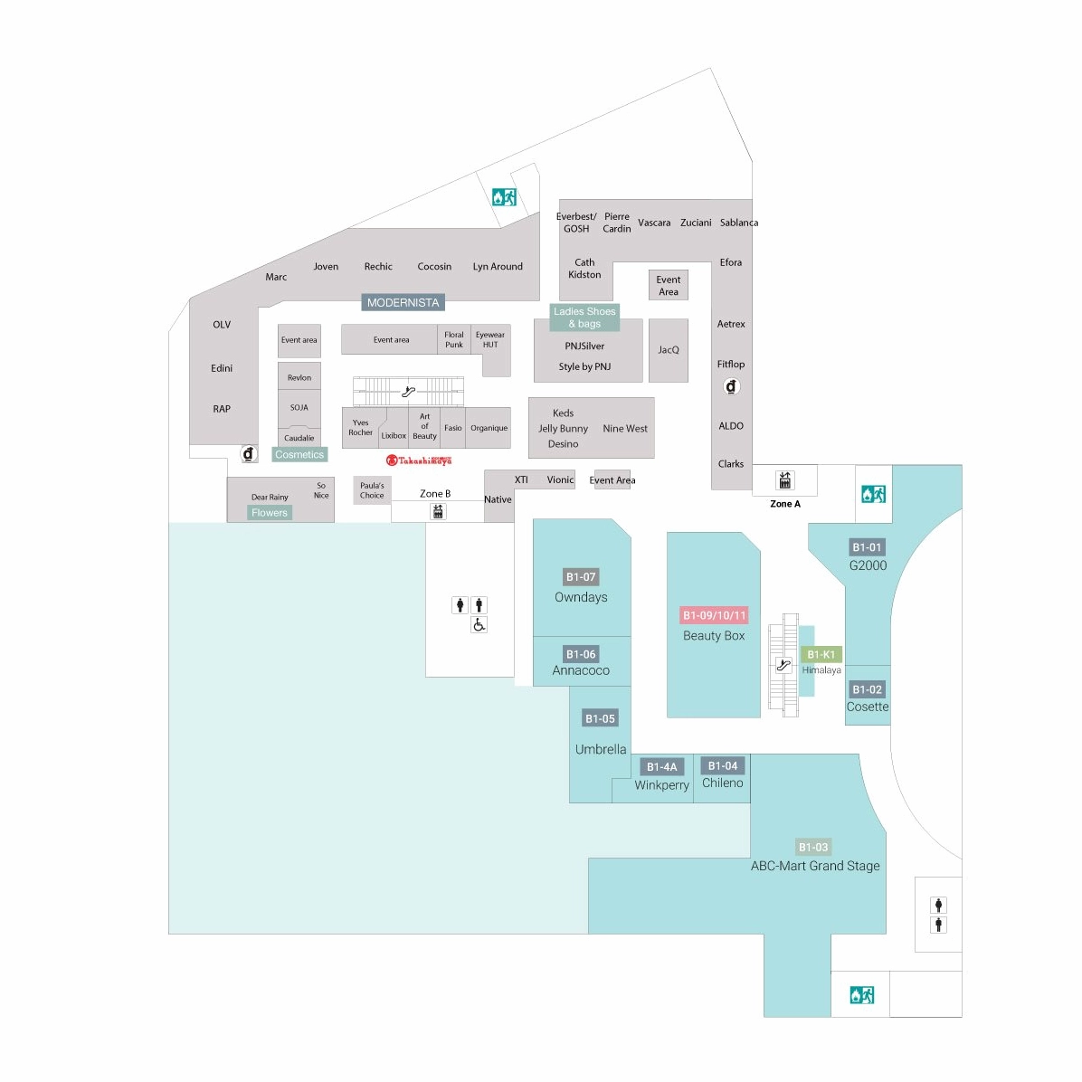 Hình ảnh mặt tiền của tòa nhà Saigon Centre rực rỡ dưới ánh đèn