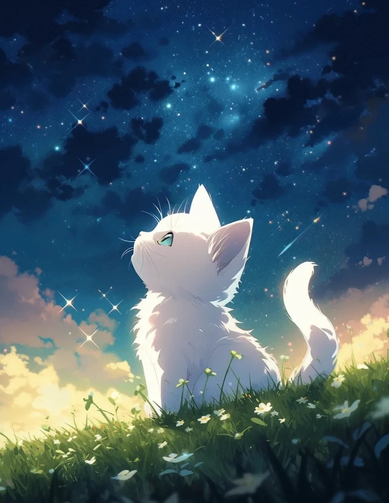 Hình ảnh mèo chibi